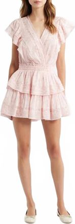 LoveShackFancy Gwen Dress In Apple Blossom