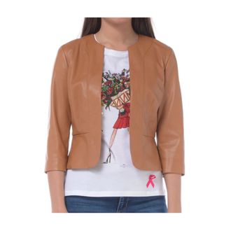 Nenette Blazers, female, Brown, Size: S Night Jacket