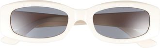 BP. Slim Rectangular Sunglasses in Ivory at Nordstrom