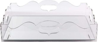 Port 68 Queen Anne Lucite Tray