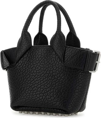 Alexander Wang Womens Bale Leather Rhett Handbag Black Borse A Mano Bag