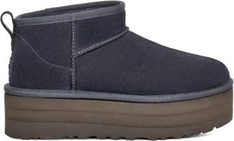 UGG Klassieke Ultra Mini Platformlaarzen - Dames - Winterlaarzen - Blauw - 40 EU - Schoenen
