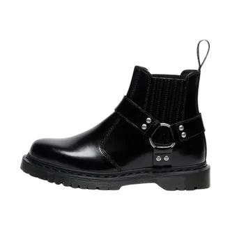 Dr. Martens Schoenen, Heren, Zwart, 36 EU, Leer, 2976 Harness Analine Leather Chelsea