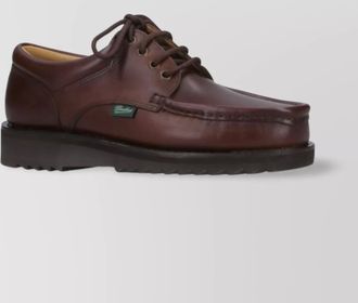 Paraboot leather brogues round toe