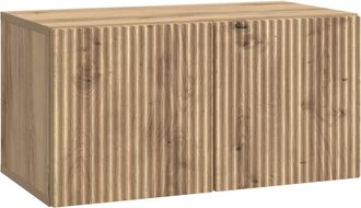 vidaXL Mueble Para Tv De Pared 59,5 X 31 X 30 Cm Roble Artisan Vidaxl
