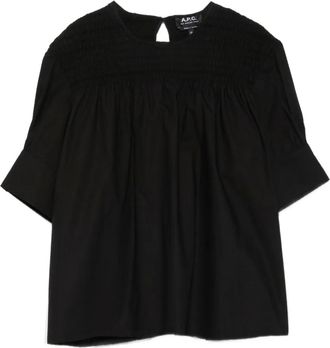 A.P.C. Blusa Estelle - Nero