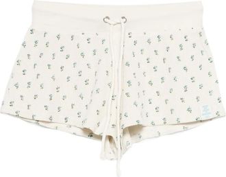 Frankies Bikinis Shorts Noah a fiori - Toni neutri