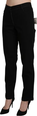 Bencivenga High Waist Straight Casual Trouser Womens Pant