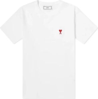 Ami Ami de Coeur T-shirt - Heren - T-shirts - Wit - XS - Katoen - Tops