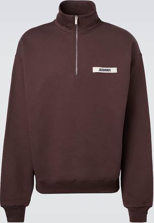 Jacquemus Felpa Gros Grain in cotone