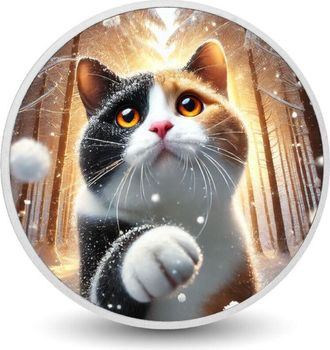 OEM Sue&ntilde;os De Bolas De Nieve: Una Pausa L&uacute;dica Moneda De 1 Oz