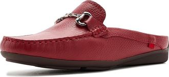 Marc Joseph New York Ocean Drive Mules Womens Shoes Red Grainy : 6.5 M, Nappa