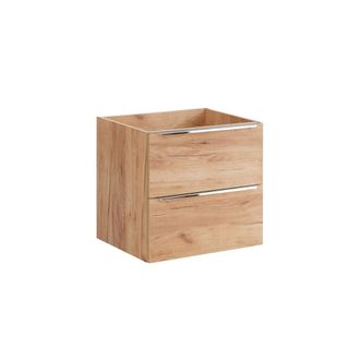 Petits Meubles Mueble bajo lavabo 60 cm estratificado marr&oacute;n