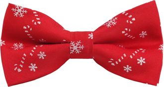 Alizeal Mens Christmas Novelty Pattern Pre-tied Party Bow Tie, 042-DLJ-023-L