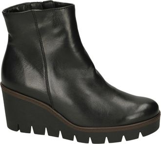 Gabor Schoenen, Dames, Zwart, 36 EU, Leer, Wedge Enkelboot