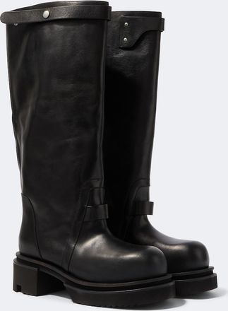 Rick Owens Botas altas Naska de piel