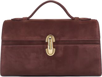 Savette Pochette Symmetry - Marrone