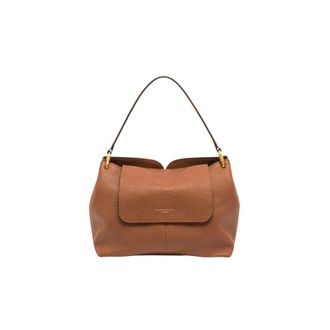 Gianni Chiarini Dames, Tassen, Bruin, Maat: ONE Size Leer