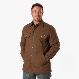 Dickies FLEX DUCK Mens Jacket Timber - Brown - Size X-Large
