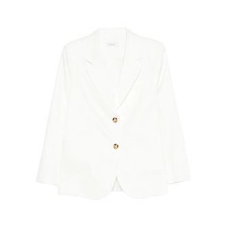 Jcsophie Blazers, female, White, Size: XS Notched Lapel Jacket