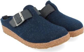 Haflinger Grizzly Chicago Hausschuhe - Unisex | blau