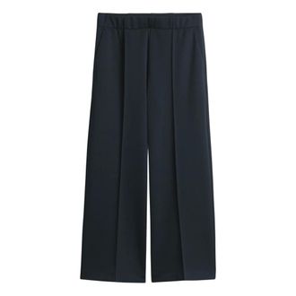 someday Curilo Line Broek - Dames - Broeken - Blauw - Maat: L Zijde