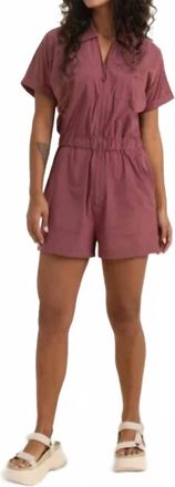 Roark Rapids Romper In Mirto
