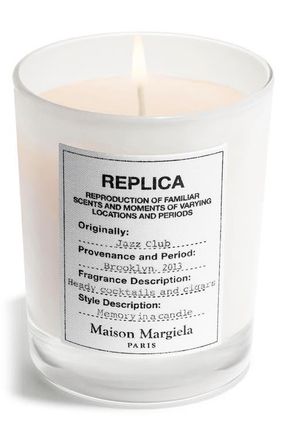 Maison Margiela Replica Jazz Club Scented Candle at Nordstrom, Size 5.8 Oz