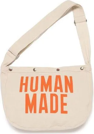 Human Made Paper Boy Bag White HM32GD061-WHT