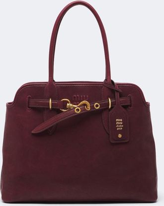 Miu Miu Aventure Medium leather shoulder bag
