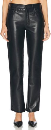 Mother The Smarty Pant Skimp In Black