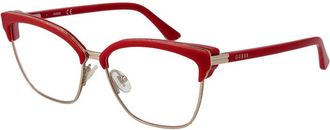 Guess Red Stainless Steel Glasses Womens (Frames)
