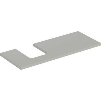 Keramag Plaque De Lavabo Geberit One, D&eacute;coupe &Agrave; Gauche, Pour Lavabo &Agrave;