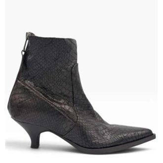Elena Iachi Tronchetto Texano - Dames - Schoenen - Zwart - Maat: 38 EU Leer