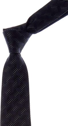 Canali Navy Silk Tie