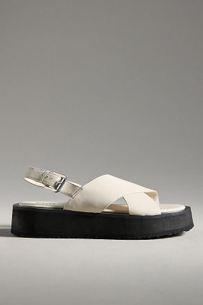 【Saint Laurent】TRIBUTE 05 SLIDE SA◆572761AAAAH TRIBUTE mules in crocodile embossed leather | Saint Laurent