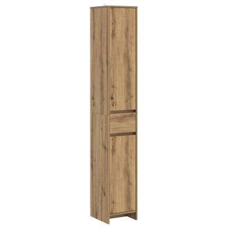 vidaXL Mueble De Cuarto De Ba&ntilde;o Roble Artisan 30 X 33 X 190 Cm Vidaxl