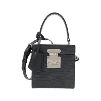Louis Vuitton Pre-owned Bleecker Box Epi Bag - Dames - Pre-owned - Zwart - Maat: ONE Size Leer