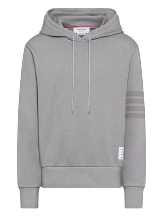 Thom Browne 4-Bar loopback hoodie - Grijs