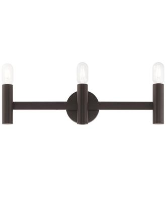 Livex Lighting Livex Copenhagen 3 Lt Bronze ADA Bath Vanity