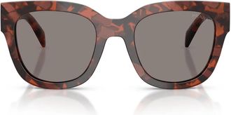 Prada Sunglasses Prc04 S 23 F80 Q Amaranth Tortoise/Dark Gray Women
