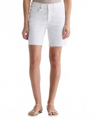 AG - Adriano Goldschmied Ex-Boyfriend Short In White