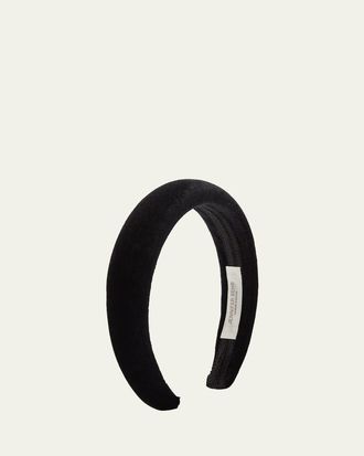 Jennifer Behr Tori Velvet Padded Headband