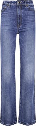 Khaite Danielle Jeans - Dames - Regular Fit Jeans - Blauw - W30 - Jeans