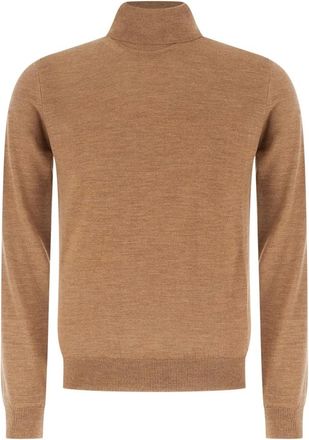 Alpha Studio Au7022G 1008 Dolcevita - - Knitwear - Uomo - Marrone - M