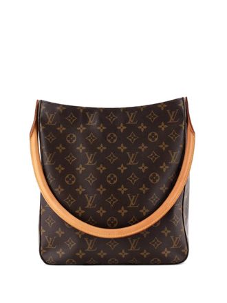 Louis Vuitton Looping Handbag Monogram Canvas GM shoulder bag - Bruin