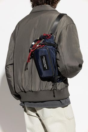 Dsquared2 Belt Bag With Logo, Mens, Navy Blue