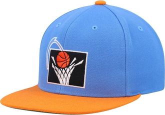 Mitchell & Ness Mens Mitchell & Ness Blue/Orange Cleveland Cavaliers Hardwood Classics Team Two-Tone 2.0 Snapback Hat at Nordstrom