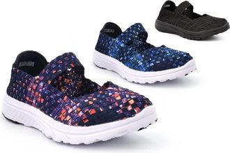 Generic Womens Comfort Shoes Size 9 Casual Shoe Size 3 Lightweight Shoes Ladies Comfort Shoe Slip On Memory Foam Lightweight Sizes 3-9 Purple/Black/Blue 9 UK