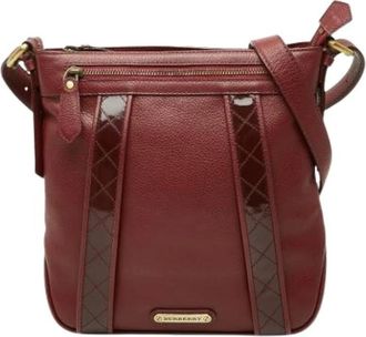 Burberry Borsa a spalla vintage Pre-owned - - Pre-owned - Donna - Rosso - ONE SIZE